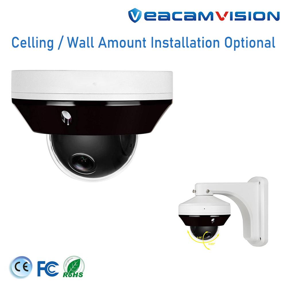 Hikvision Onvif IP Poe Home Surveillance Control Protection Mini Network PTZ CCTV Camera Wholesale Small Surveillance Cameras for Outdoor Fpv IP66 Ik10 Hidden