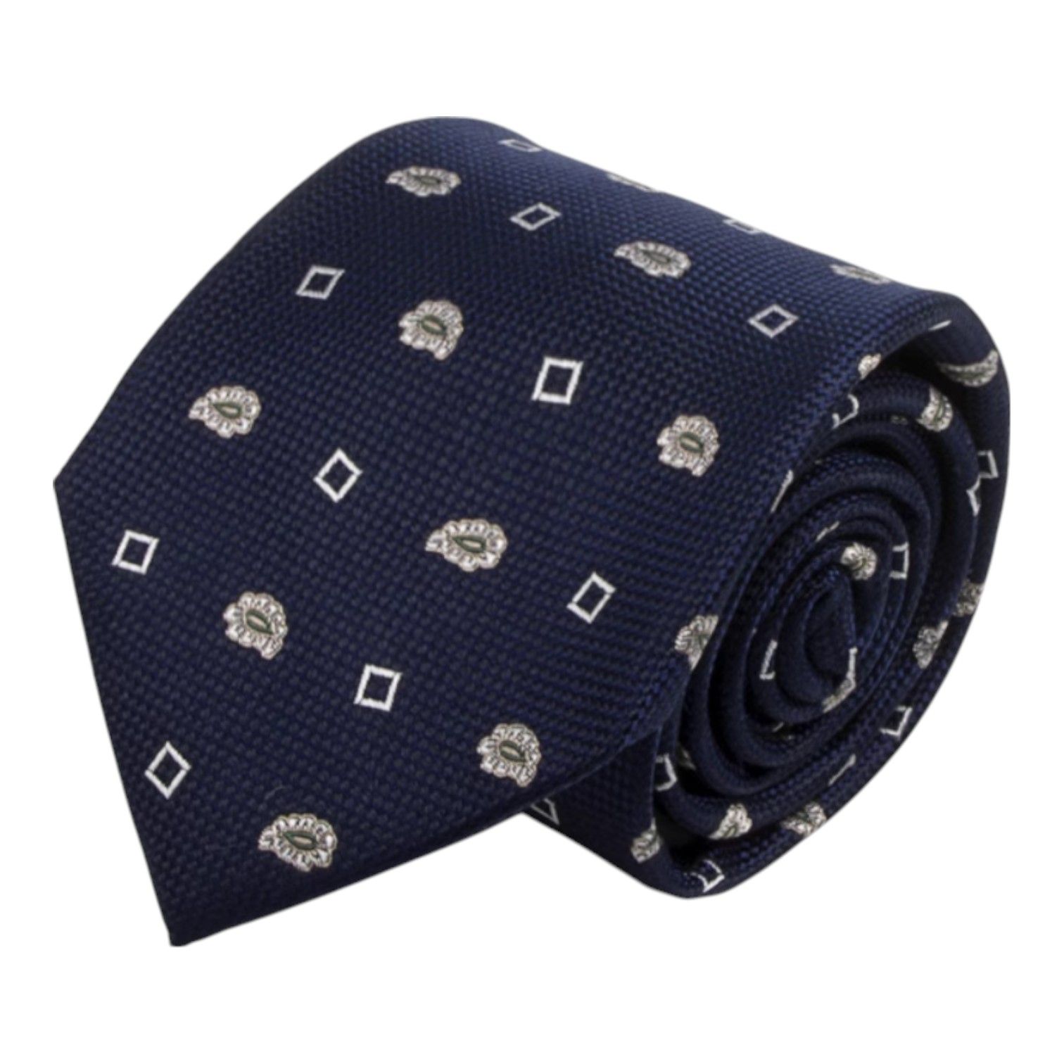 Vintage Inspired Floral Printed Silk for a Timeless, Classic Appeal Tie