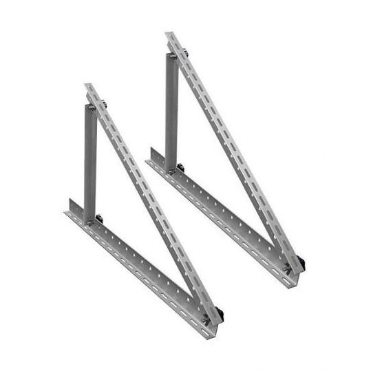 Wholesale Adjustable Angle Balcony Wall Flat Roof Solar Bracket Kit Solar Mounting System for Home