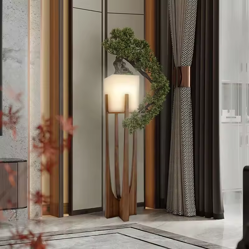 Wholesale Smart Home Lights New Waterproof Garden Smart Flower Pot Decorative Lights Outdoor Floor Lamp