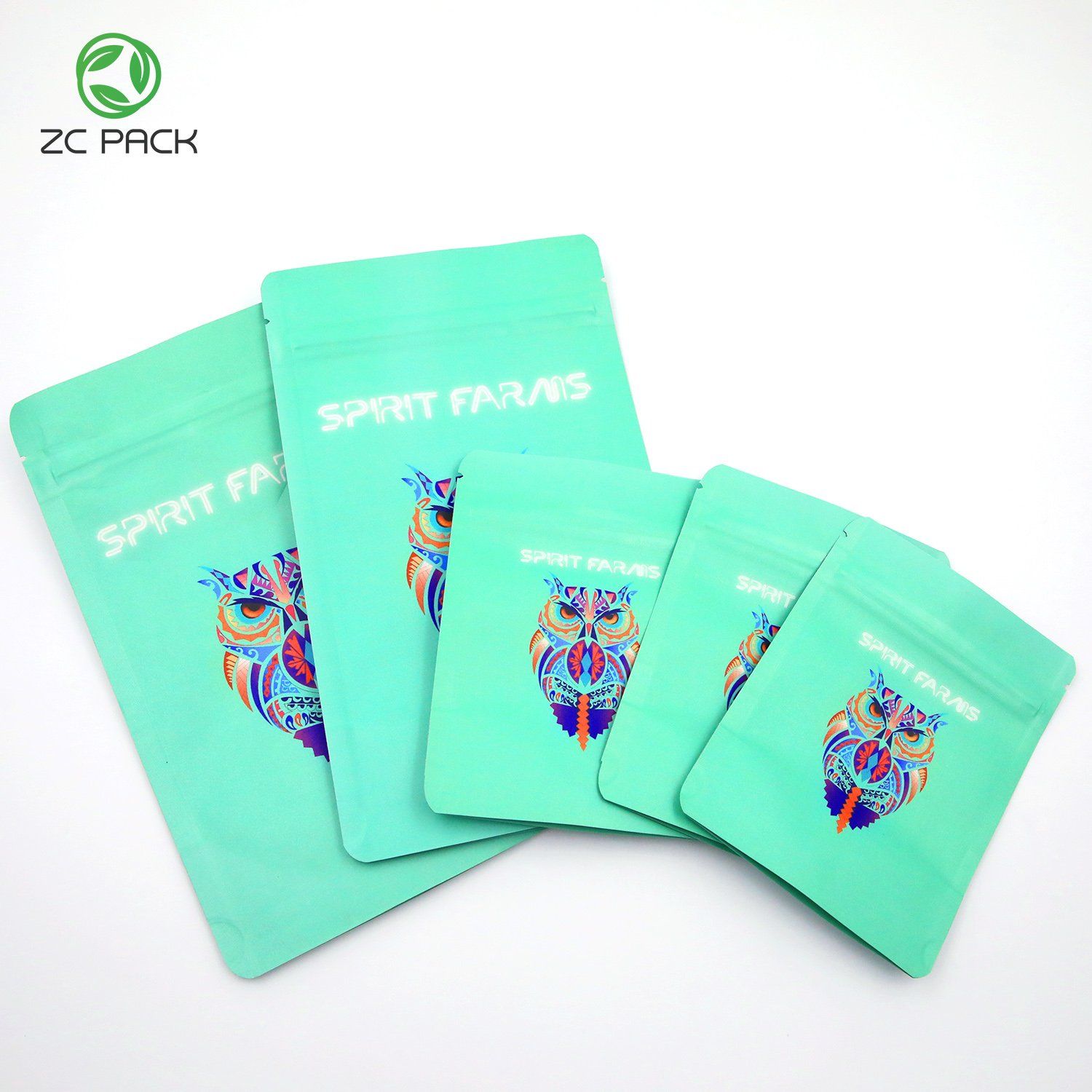 High Quality Customize Design Good Quality Hot Sale Matte Surface Candy Packaging Kraft Paper Stand up Pouch with Zipper