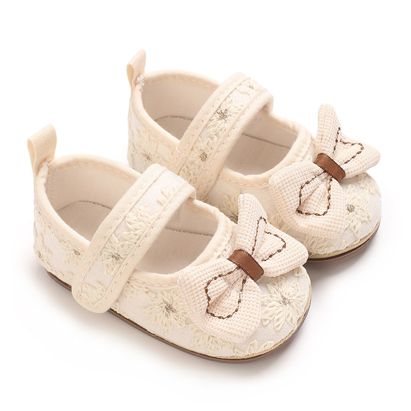 The New 25-Year Cute Bow Princess Shoes for Babies
