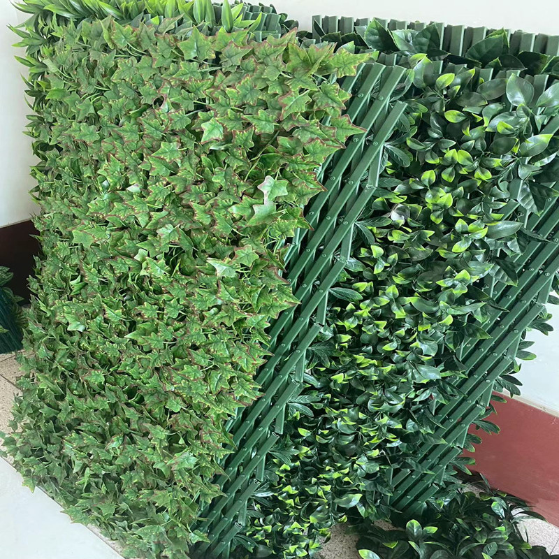 Artificial Bamboo Garden Leaf Fence UV Plants Garden Fence