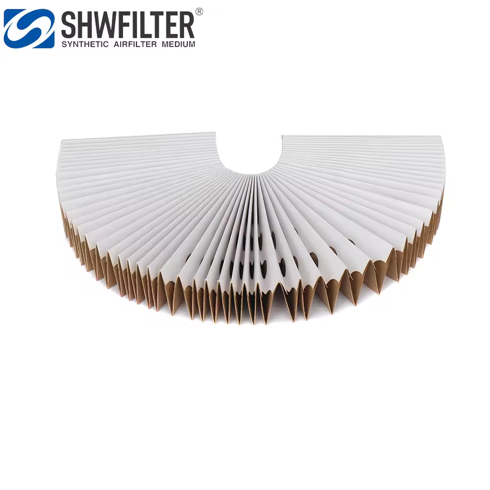 Factory Wholesale V Type Ventilation Pleated