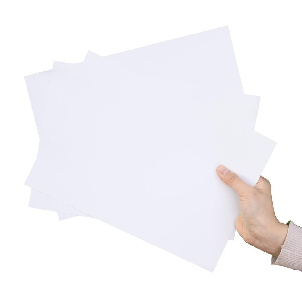 Golden Silver White Plastic Instant PVC Sheet for Inkjet Offset Indigo Digital Printer
