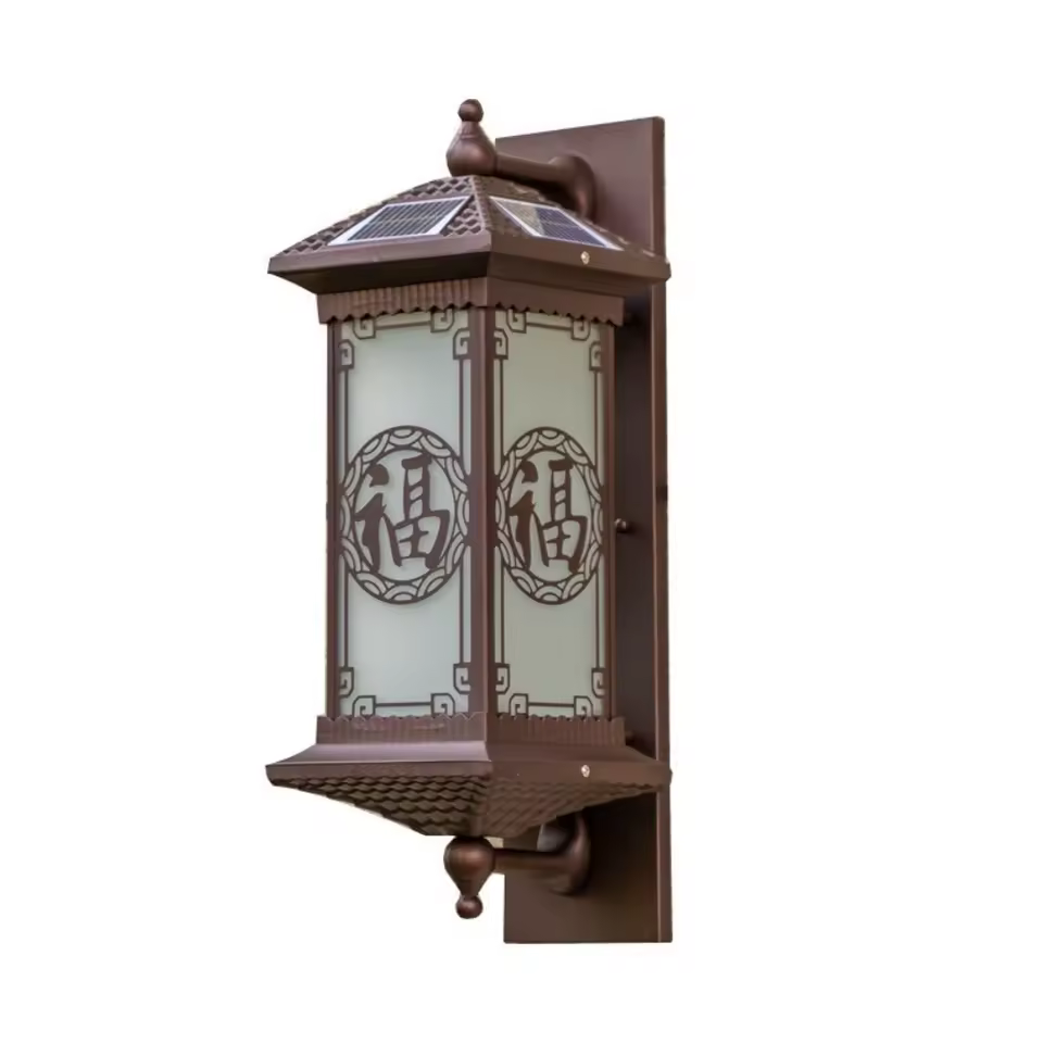 Stock Modern Garden Outside Wall Light Outdoor Waterproof Light Fixture Sconce Black Lantern Outdoor Wall Lamp For Gate Patio