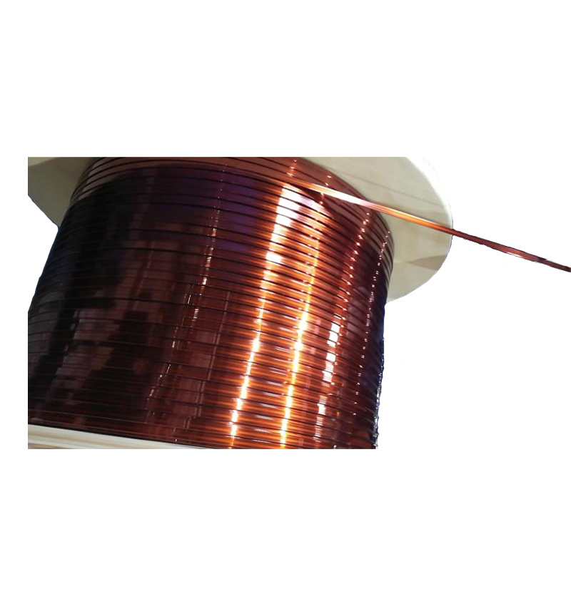 2024 Swan Rectangular Enameled Copper Wires Flat Winding Wire for Motor Transformer