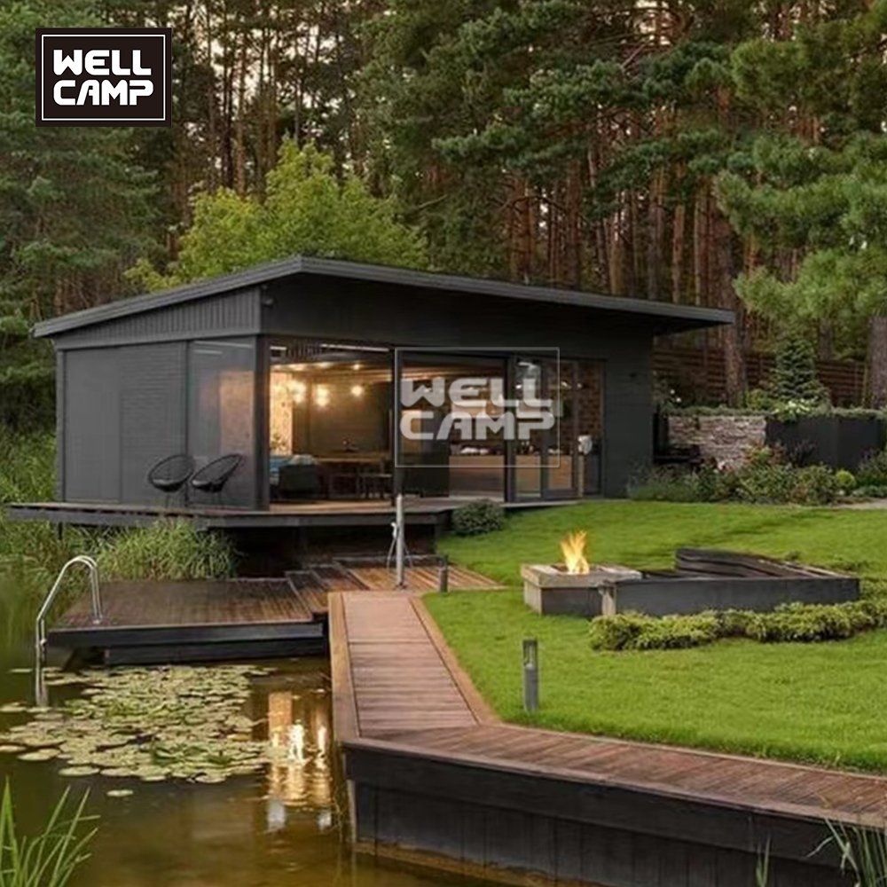 OEM Resort Steel Structure Shipping Mobile Prefabricated House Flat Pack Container Home