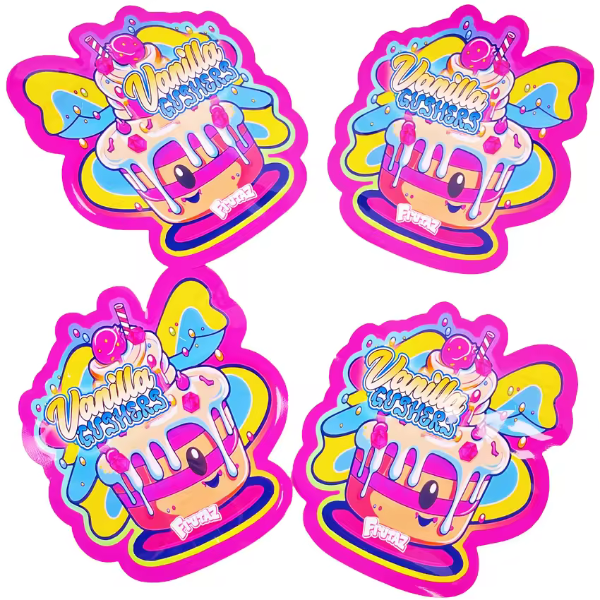 Stand Pouch Ziplock Mylar Bag Smell Proof Easy-to-open Zipper Top Available Stock