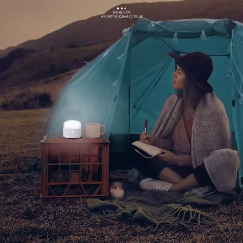 2024 New Arrivals Outdoor Camping Lantern Led Light Usb Rechargeable Ip54 Rated Mini Size Factory Wholesale Ready Ship