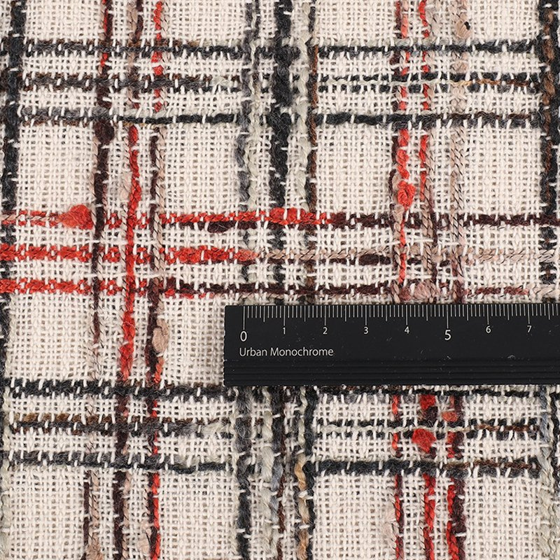 Multicolor Textile Printing New-Style Hot Sell Current Season Change Fashionable Innovation Jacquard Tweed Fancy Fabric