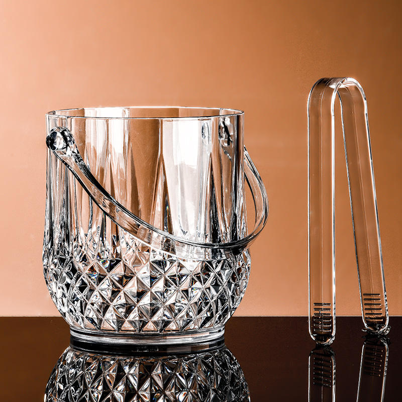 Online Wholesale of Custom Logo Plastic Ice Buckets and Beverage Tubs for Wine and Beer Cooling Party Bar Accessories