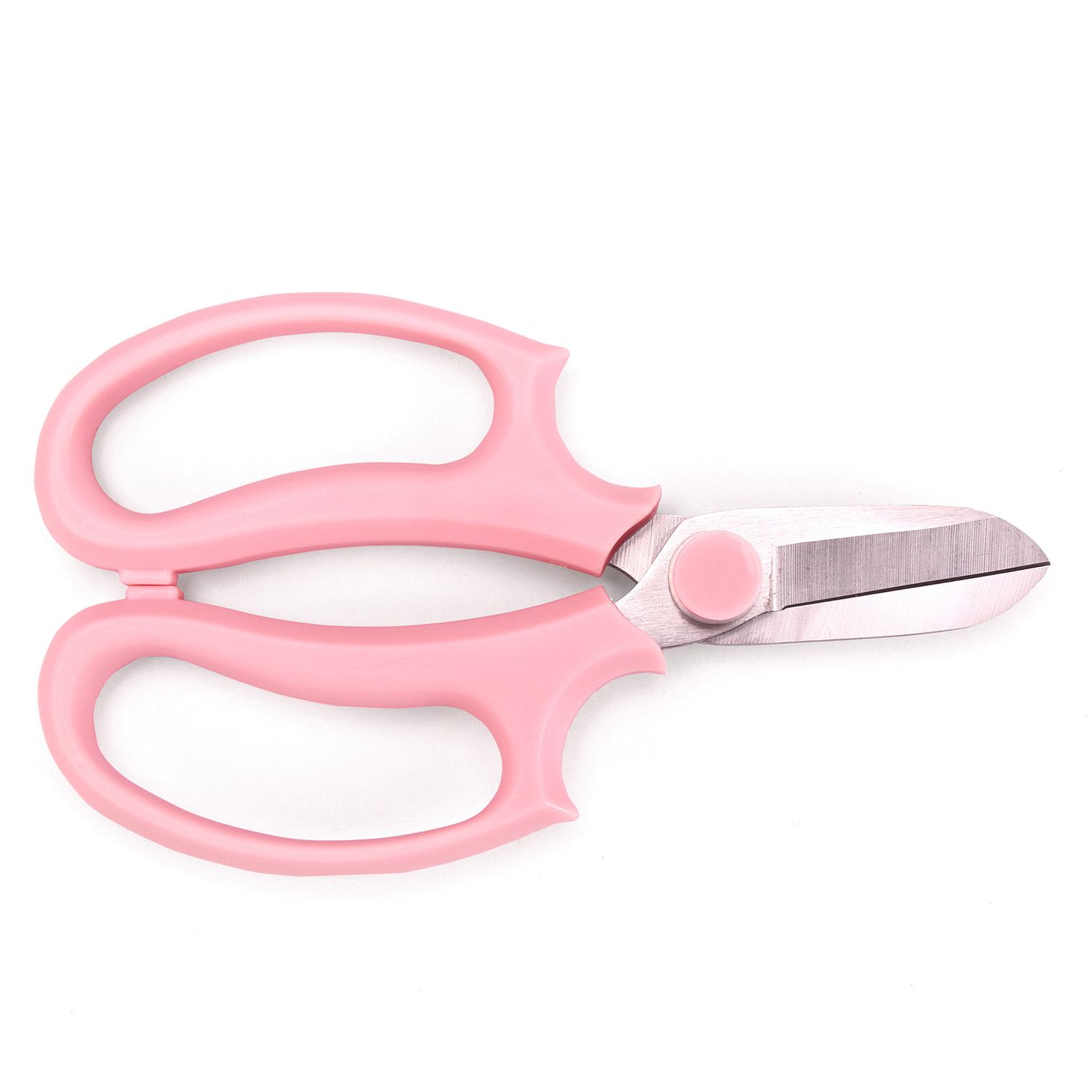Factory Direct Supply Stainless Steel Garden Scissors with Plastic Handle Pruning Shears Orchard Shears Floral Scissors