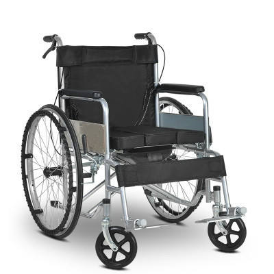 China Best Seller Cheapest Steel Wheelchair Used Hospital Manual Folding Wheelchair Hot Sale Products