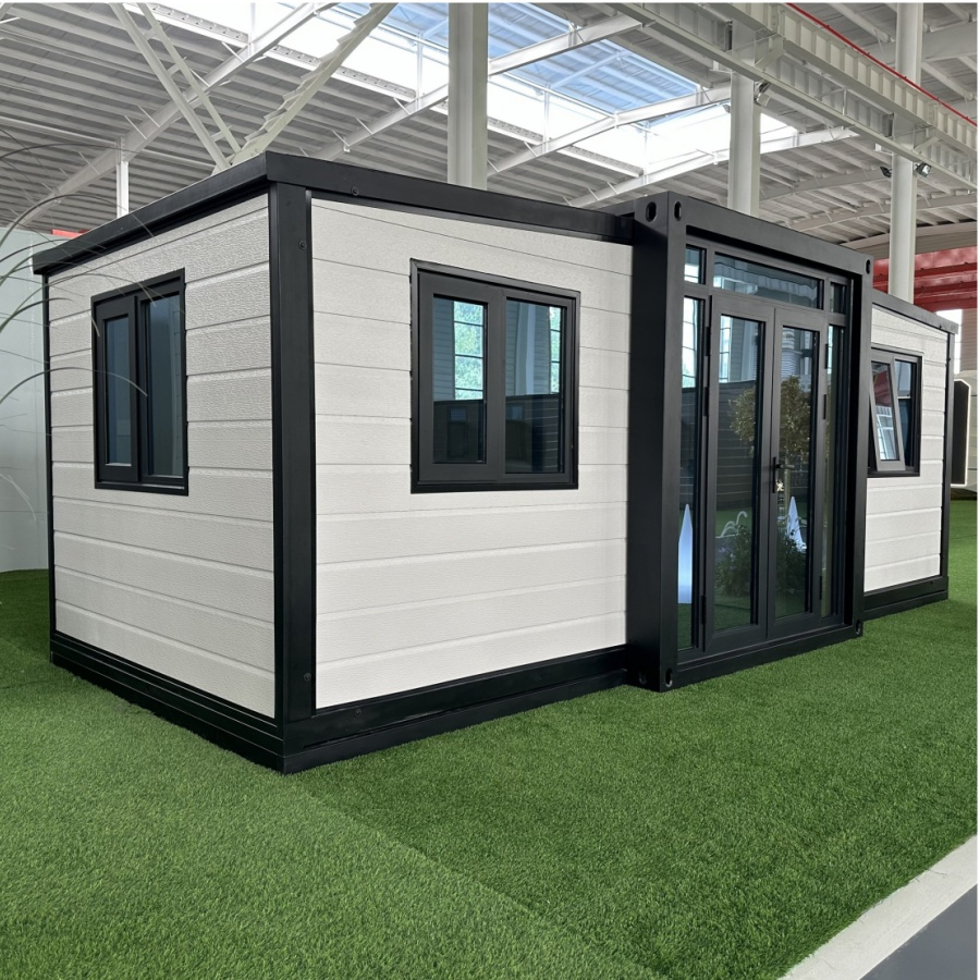 Wholesale Luxury Modern Prefab 20FT 30FT 40FT Folding Foldable Fold out Australia Expandable Container Home Villa House