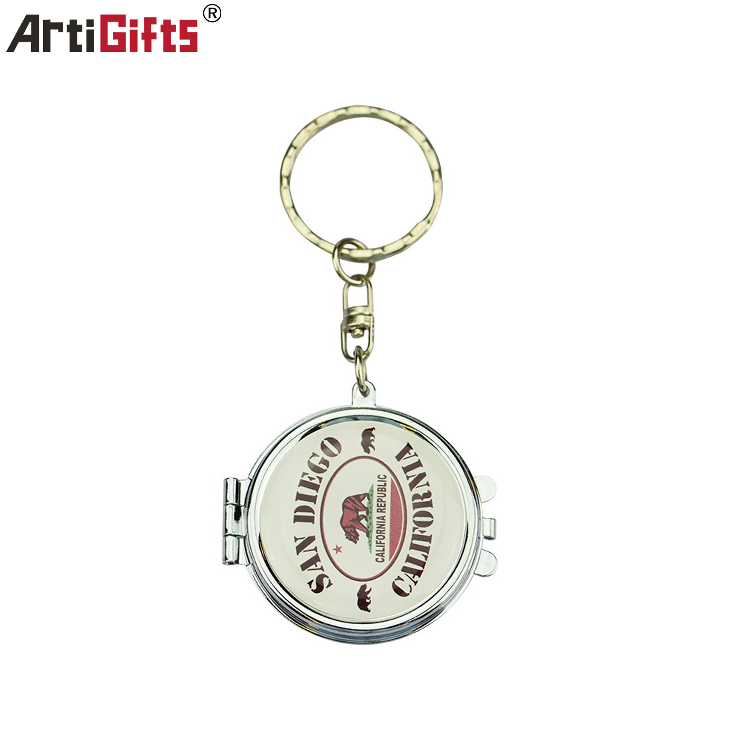Wholesale Blank Metal Keychains