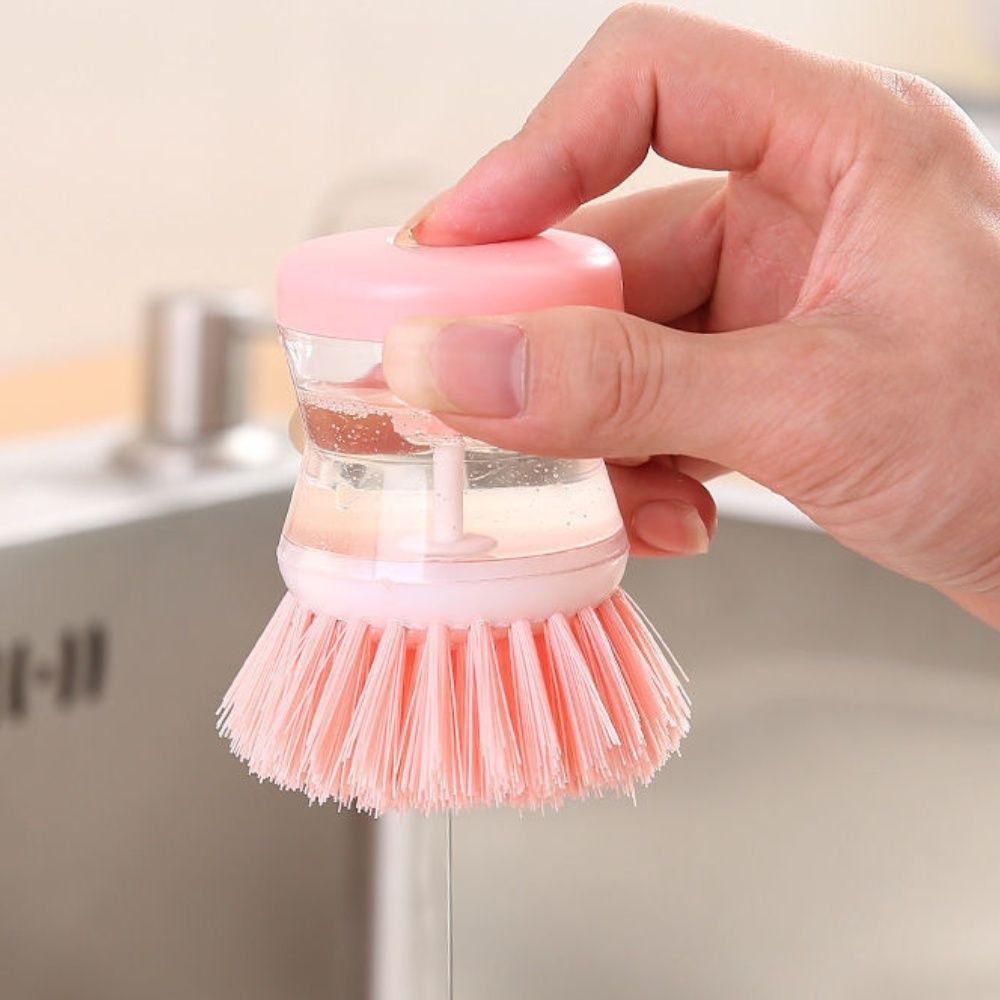 Clean Utensils with Washing up Liquid Soap Dispenser Mi24332