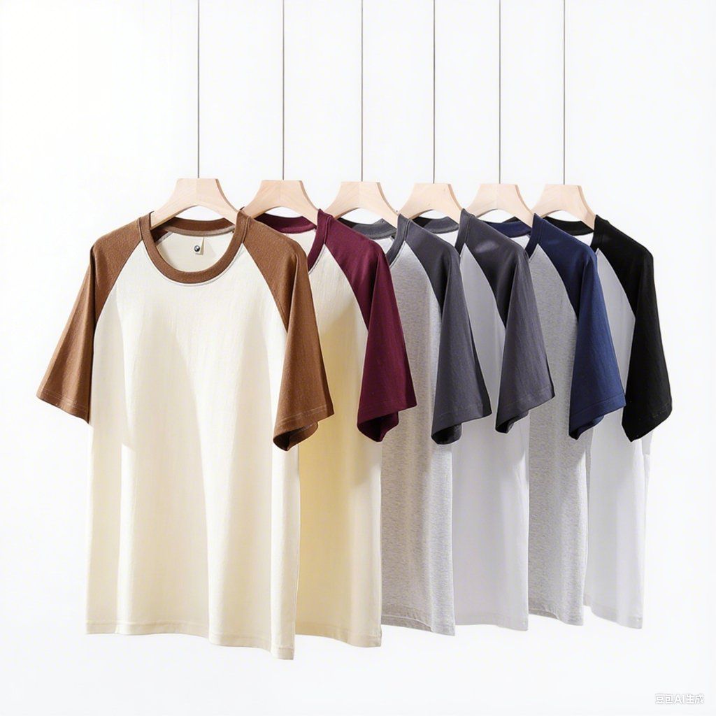 Customizable Men's Henley Neck Tee Premium 100% Cotton Breathable Summer T-Shirt