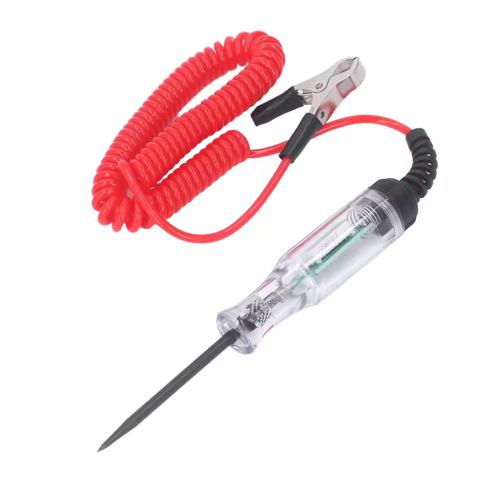 6-24v Test Light Sharp Hard Steel Probe Vehicle Circuits Low Dc Voltage Light Tester Premium Led Bulb Automotive Circuit Tester
