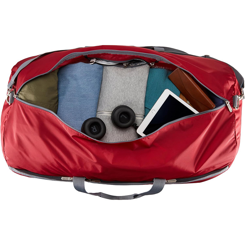 Manufacturers Direct Selling Red Nylon Outdoor Travel Duffel Bag Fashion Cross-Body Sport Gym Bag