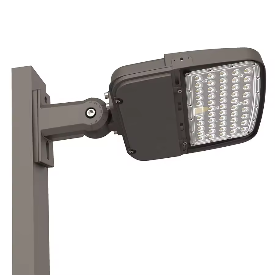 Cgt Stock 150w/100w/75w Led Shoebox Light Waterproof Aluminum Body Ip66 Rating Smart Outdoor Lights For Parking Lots