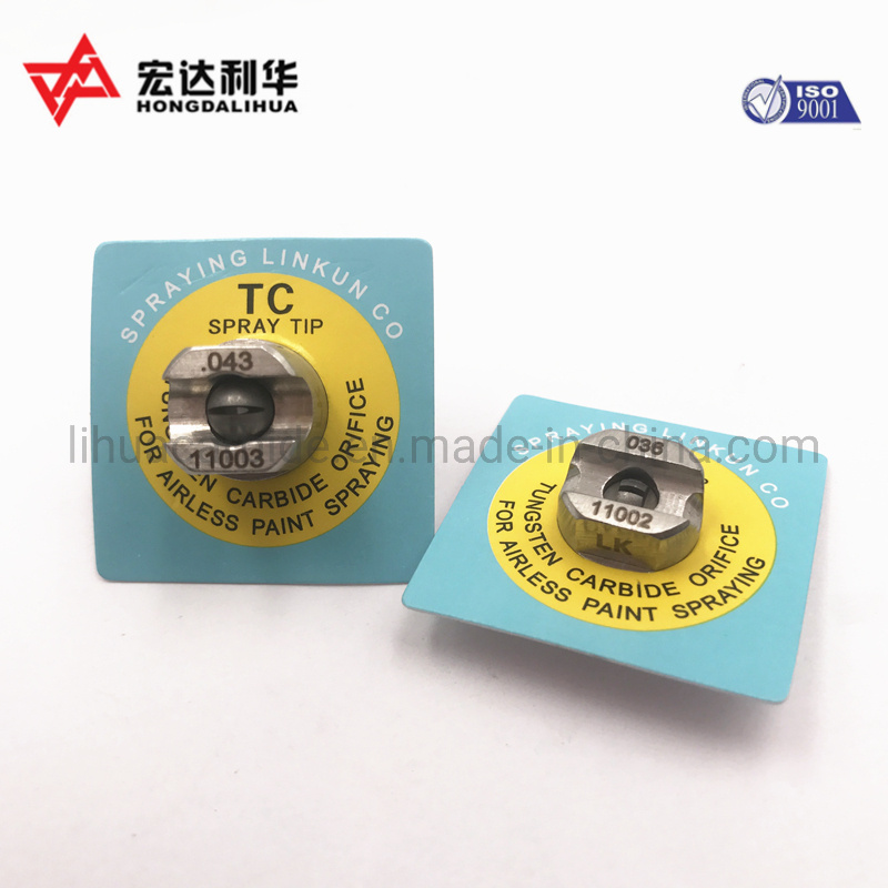Tungsten Carbide Spray Nozzles Flat Fan Nozzle From Manufacturer