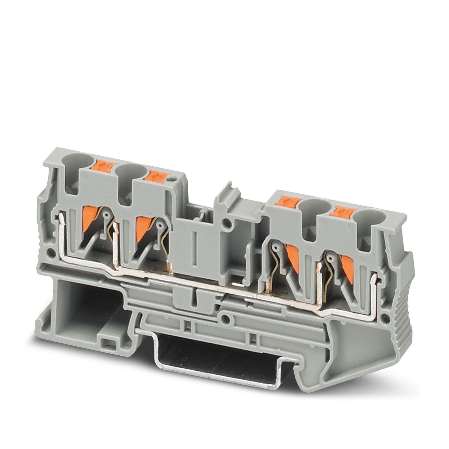 Phoenix Contact DIN Rail Terminal Blocks 3211797 PT 4-Quattro-Feed-Through Terminal Block