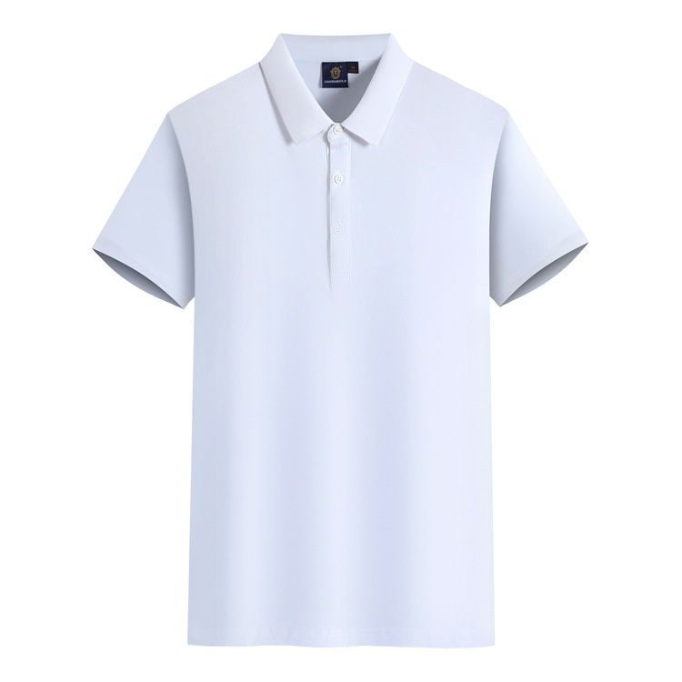 OEM High Grade Cotton Stretch Lapel Short Sleeve T-Shirt
