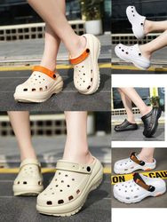 Various Brand Sandals and Slippers, Stylish and Elegant Clog Shoes, Water-Friendly Suitable for Outdoor Family Use
