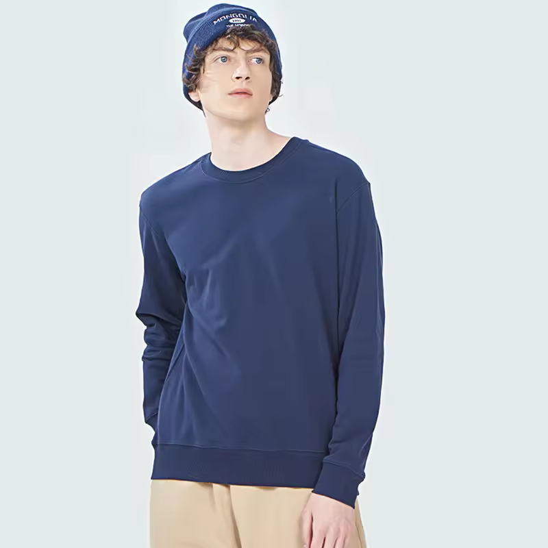 Hot High Quality Unisex 100% Cotton 300gsm Printed Personalized Custom Crew Neck Sweatshirt Odm Wholesale