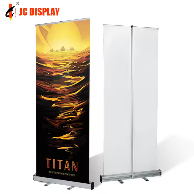 80x200cm/85x200cm Iron Banner Stand Combo Manufacturer Direct Bulk Orders