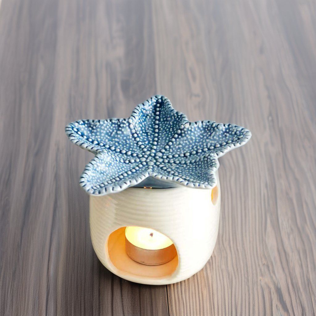 Oil Burner with Top Dish Incense Burner for Home Decoration