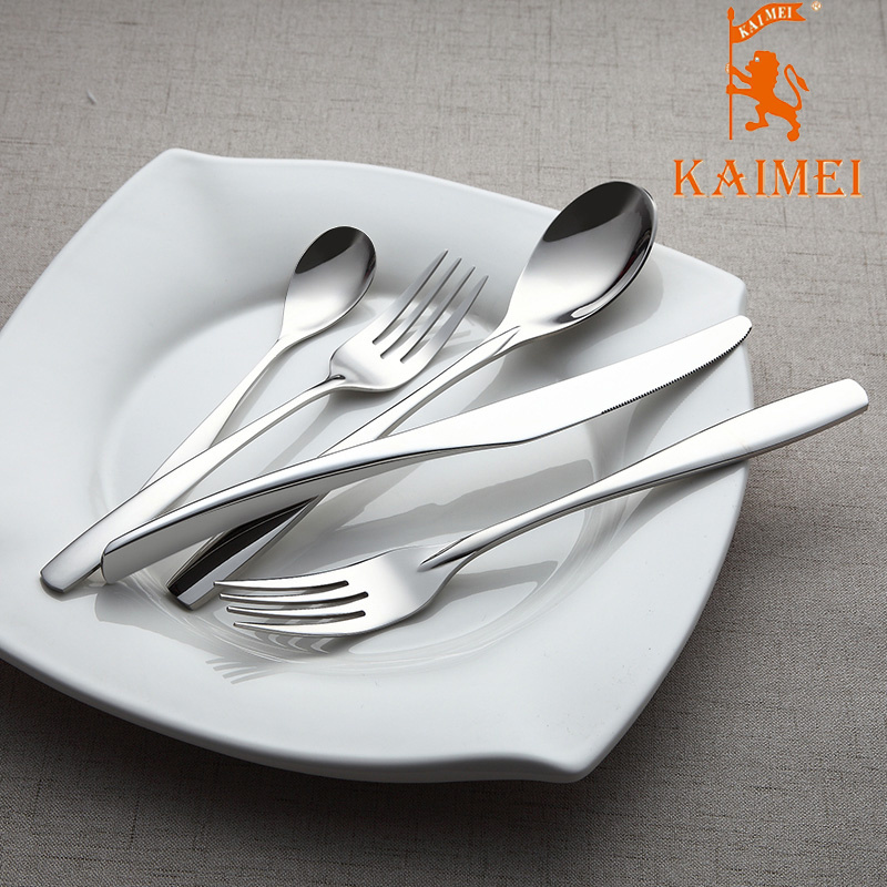 The Latest Stainless Steel Cutlery Fork Spoon Knife