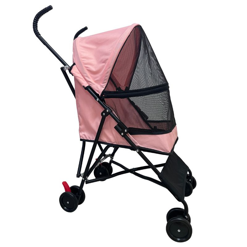 Premium and Foldable Pet Product Beach Stroller with Sand Resistant Wheels Design