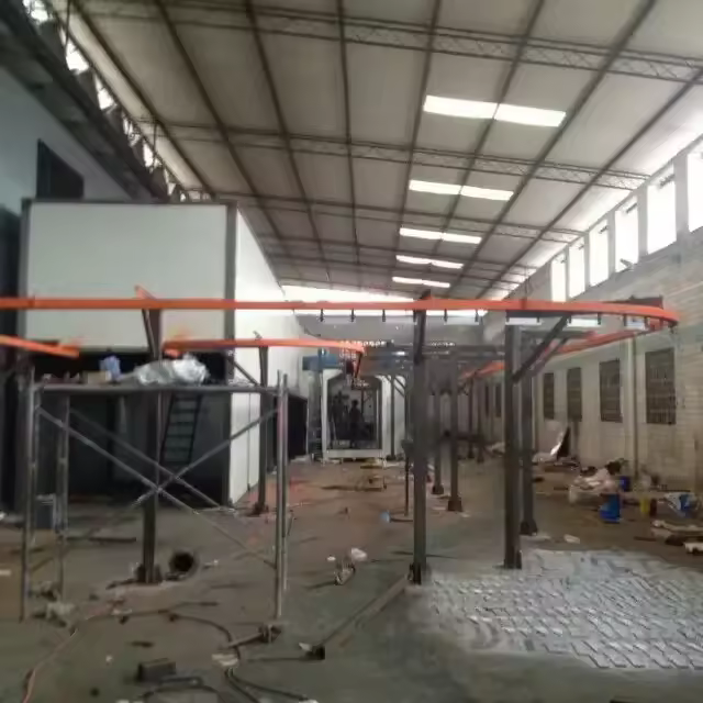 Overhead Conveyor Chain System For Furniture Production Powder Coating Line