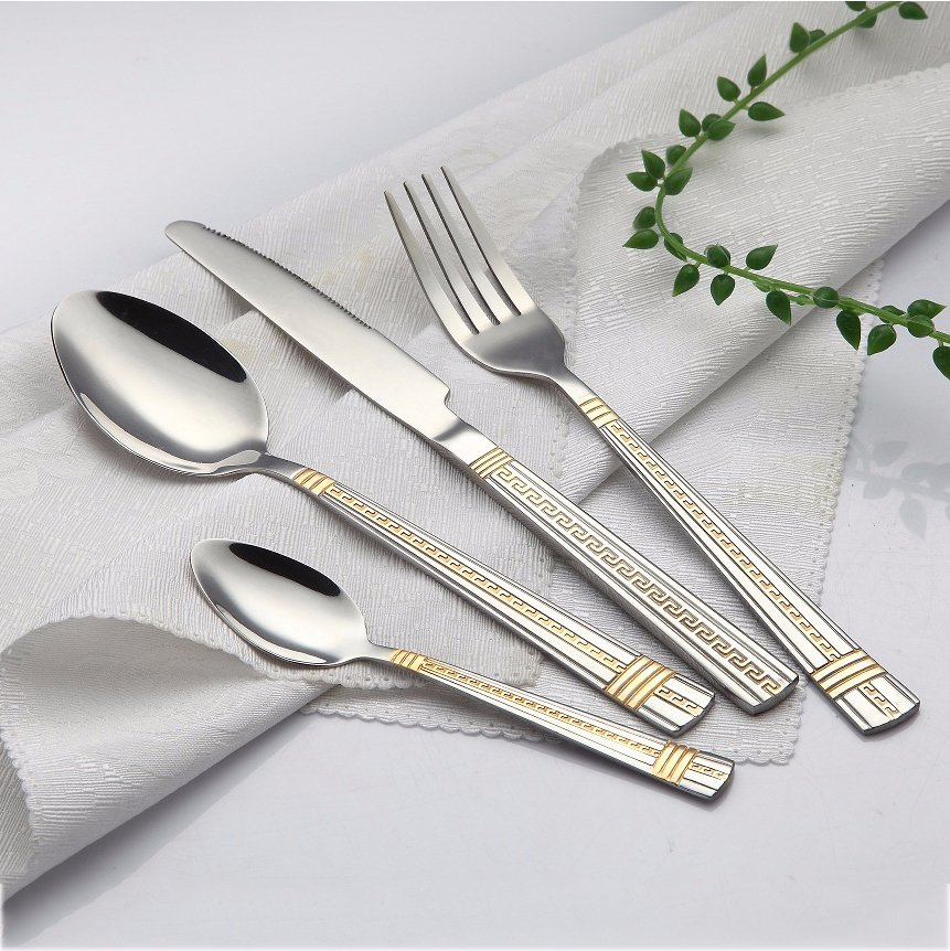 Factory Wholesale Cheap Stainless Steel Tableware Cutlery Set