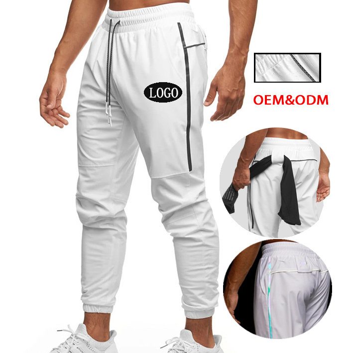 OEM & ODM Wholesale Sweat Reflective Suits Casual Wear Workout Pants Running Pants Fitness Wear Jogger