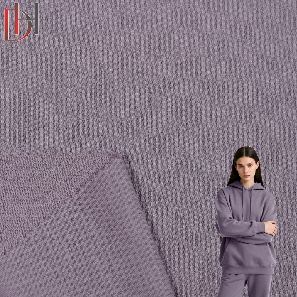 185cm 380g Soft Cotton Hoodie Winter Sports Garment Hoodi Fabric Textile