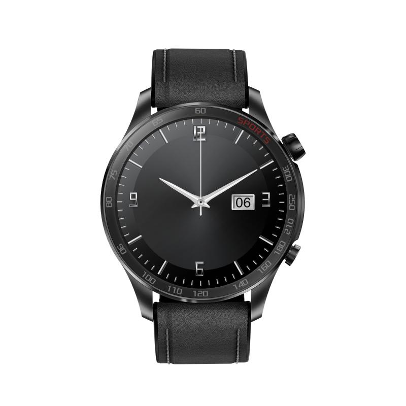 Shenzhen Supplier Provide High Quality Am100 Amoled Screen Smart Watches Replaceable Silicone Metal Leather Strap Man Wristband Bracelet Luxury Smartwatch