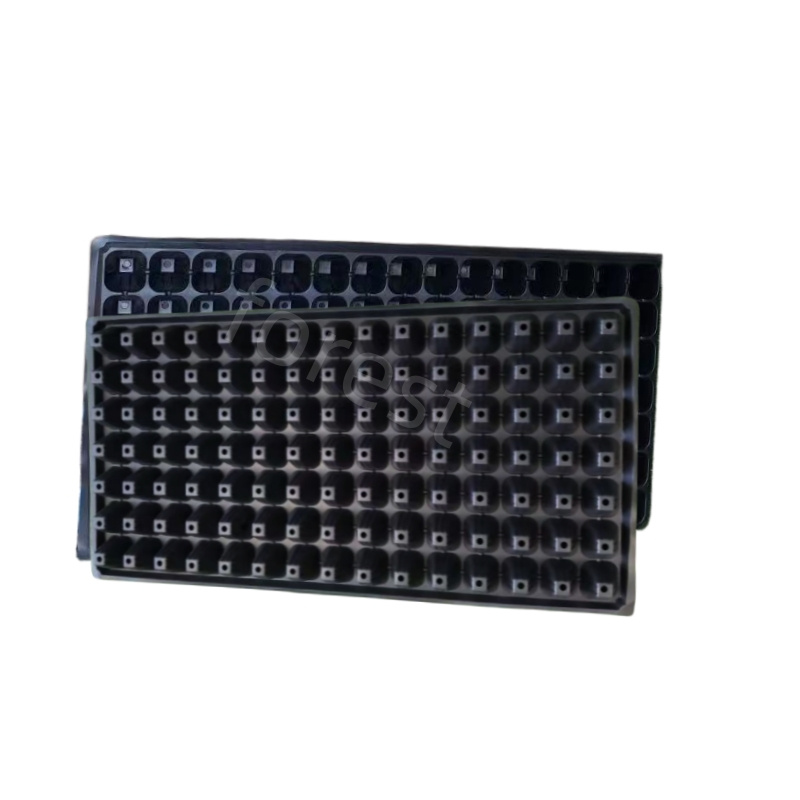 Premium Black Plastic Seedling Tray with 105 Growing Cells