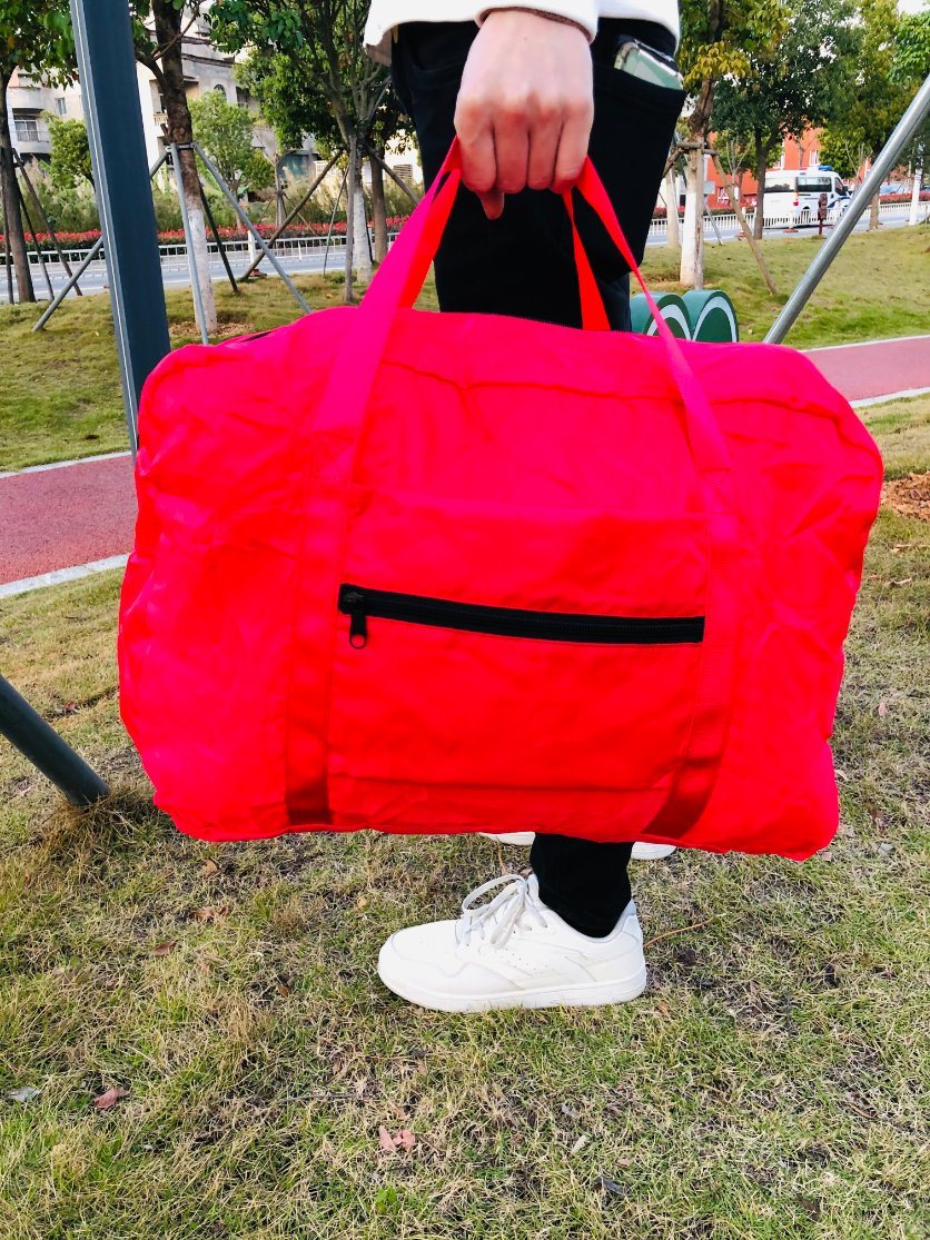 Foldable Duffel Bag, Dustproof for Gym Vacation, Multiplecolors, Men Women