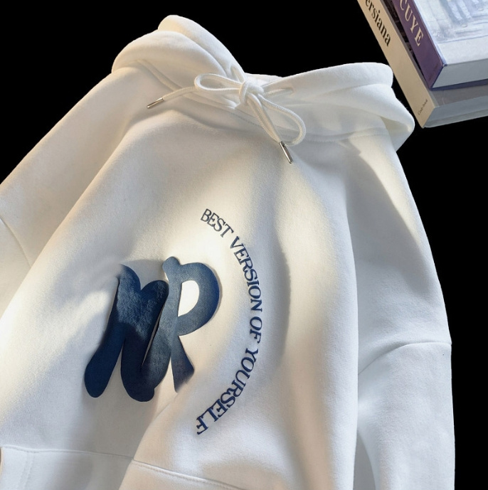 Ruffonda Best Selling Mens Hoodies Heavyweight High Quality Unisex Oversize 100% Cotton French Terry Cotton Knitted Hoodie Men