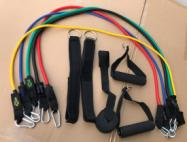 Home Use Exercise Workout Tube Set 11 Piece Resistance Band