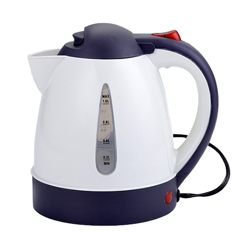 Hot Water Large Capacity Portable 12V/24V Car Kettle Truck Multi-Use 1L Electric Kettle