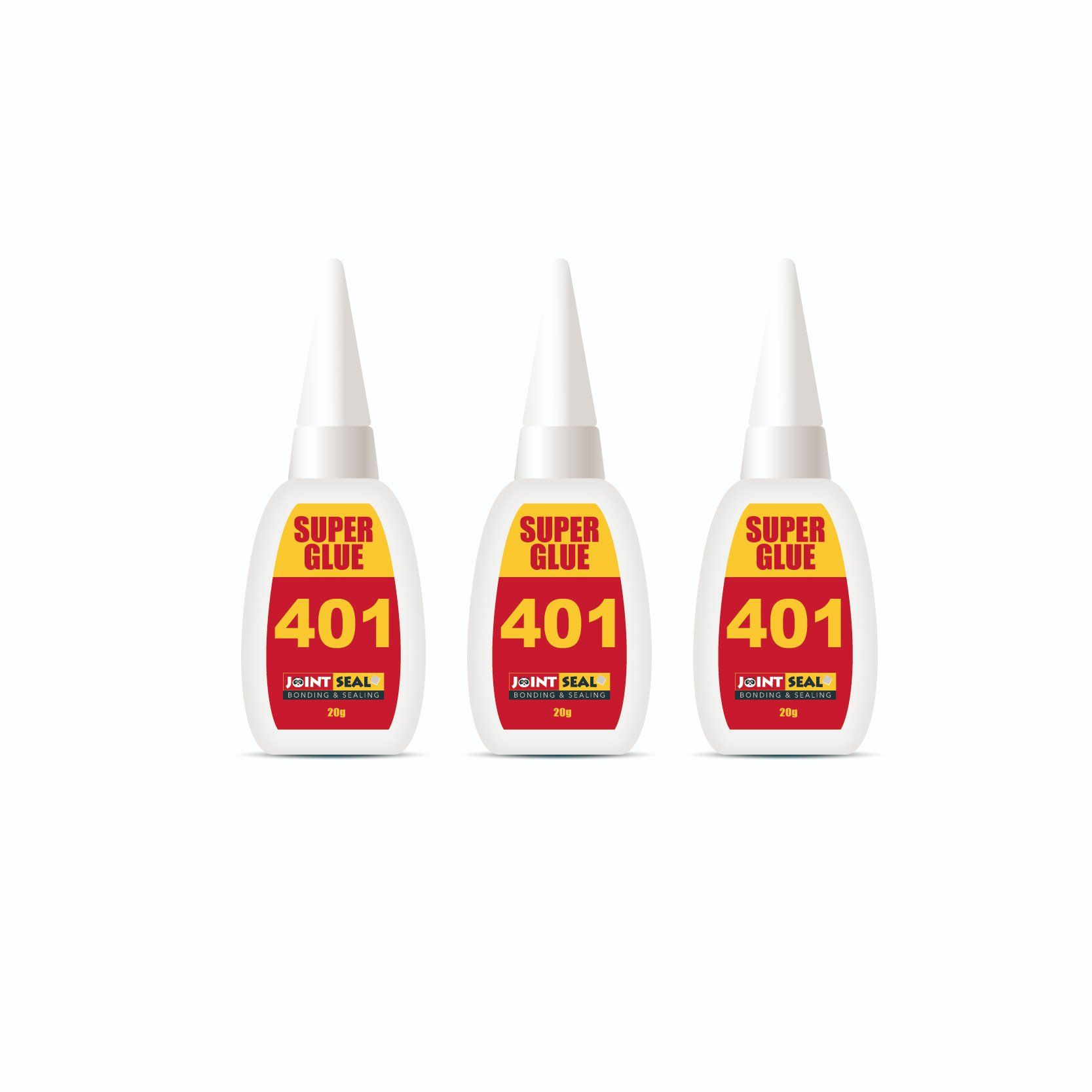 401 Super Glue Cyanoacrylate Adhesive Suitable for Plastic, Wood, Metal, Crafts Repair