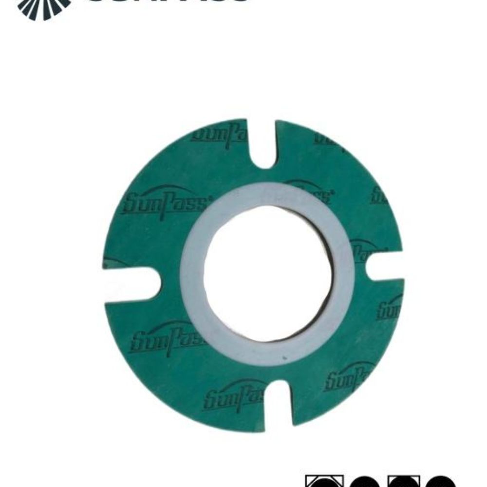 PTFE Envelope Gaskets/PTFE Gaskets Good Pressure Resistance Good Chemical Resistance