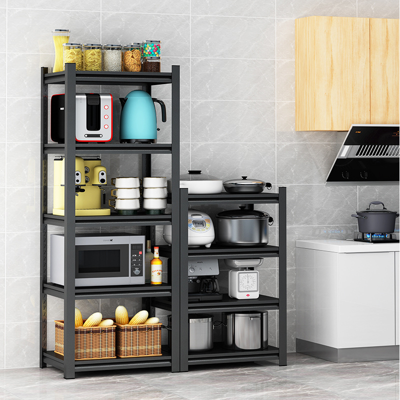 High Quality Different Sizes and Colors Adjustable 4 Tiers Kitchen Storage Rack