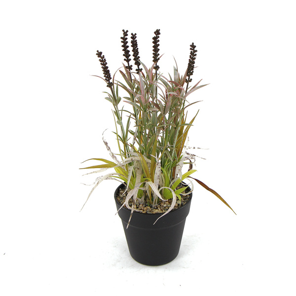 Uland Artificial Greenery Plants in Pots for Home Decor Indoor