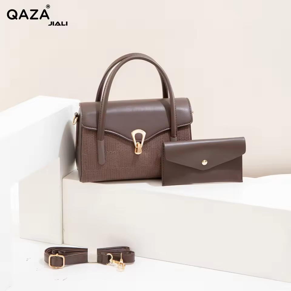 Qaza Jiali 2024 Original Quality Lady Handbag Women's Tote Beach Bag By Chinese Designer Satchel Style