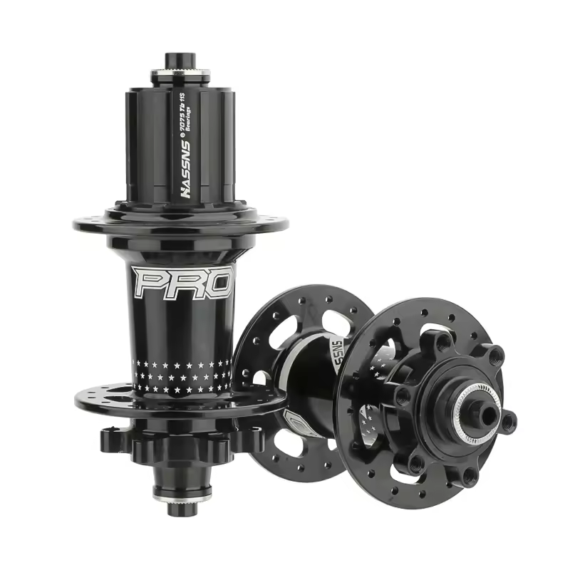 HASSNS PRO7 MTB Hub 36 32 Holes 6 Pawls Rainblow Bearing Mountain Bike Freehub Front Rear Hub Noisy Cube Mtb Hubs Bicycle Parts